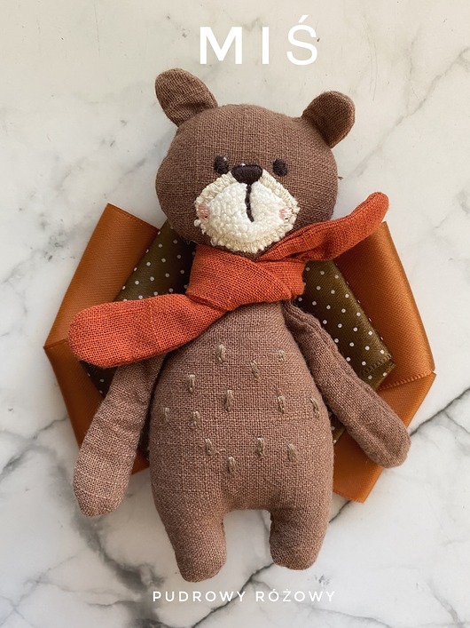 broszki Artystyczna Brosza z niesamowitym Misiem! Pop Art  MIŚ