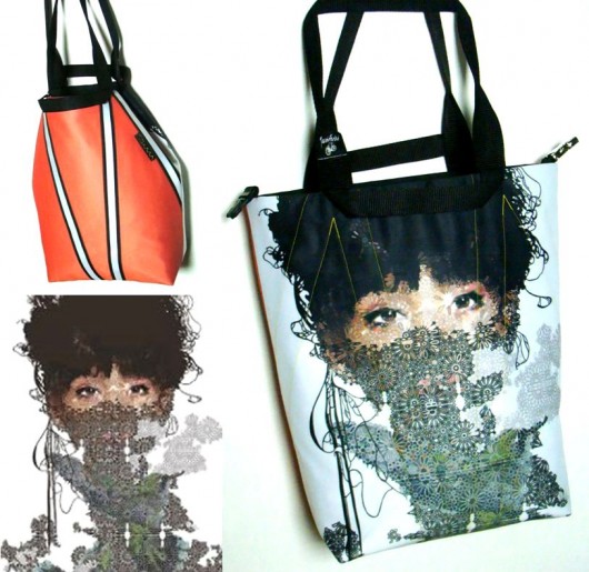 93 art MIMA bag & JASINSKI print MIMAbags