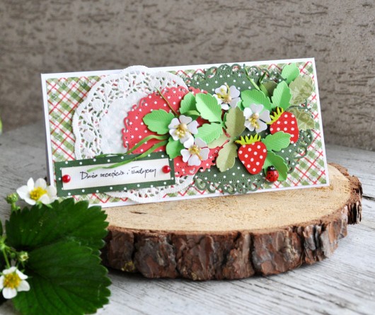 Truskawkowe życzenia mamuta