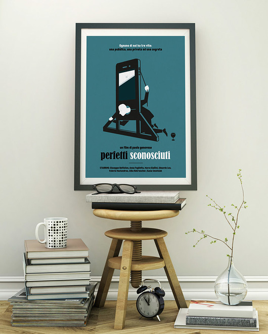 Dobrze się kłamie w miłym towarzystwie - plakat minimalmill