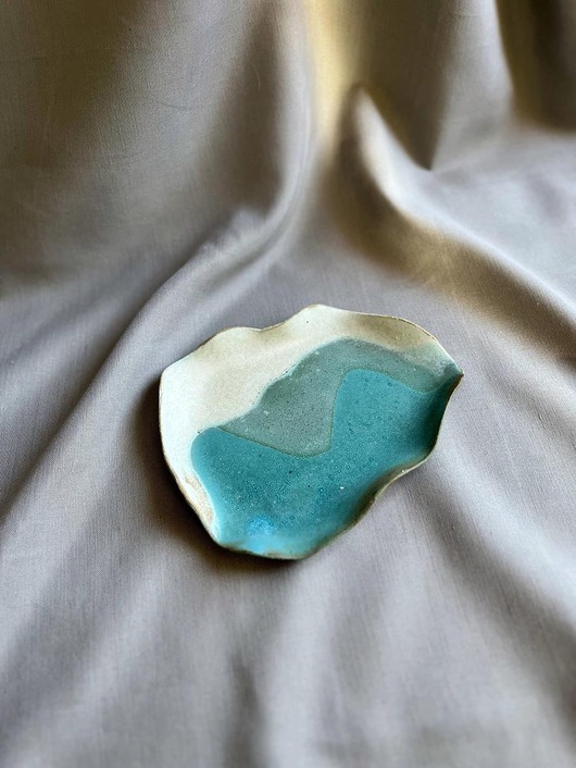 pojemniki na biżuterię Talerzyk ceramiczny Laguna 3