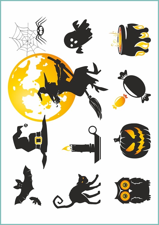 tatuaże zmywalne, tymczasowe Tatuaż tymczasowy "Halloween 13"