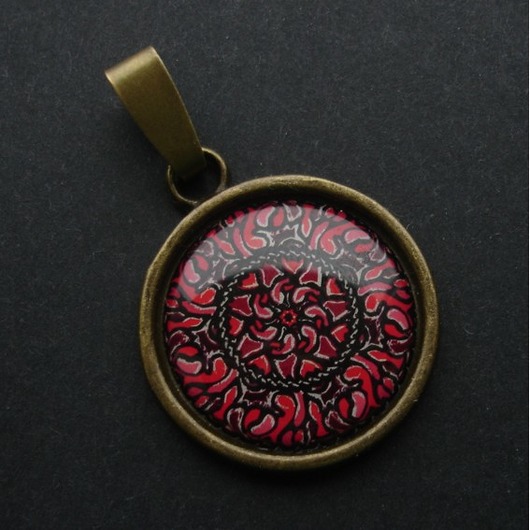 Wisiorek Mandala Spełnionych Marzeń Iris Szarooka