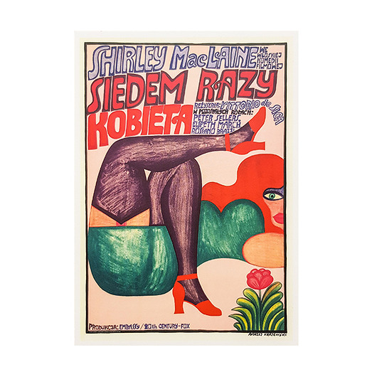 kartki okolicznościowe - wydruki Kartka pocztowa - Siedem razy kobieta