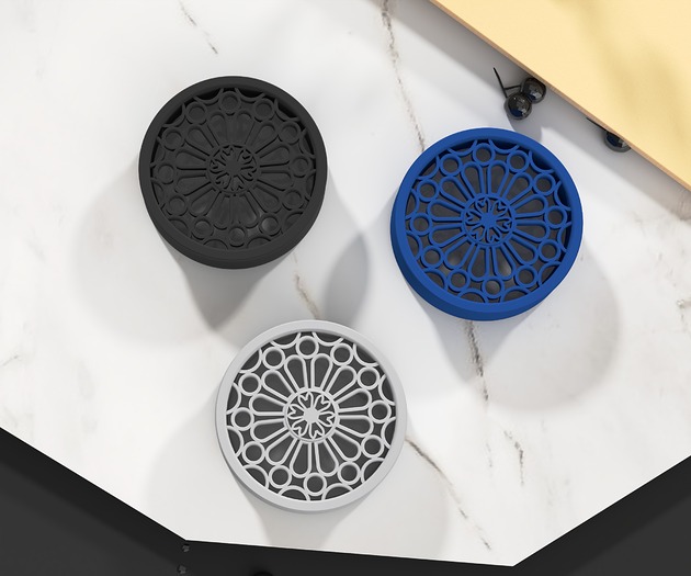 biżuteria różna Tunele do uszu 20-100mm gotycka rozeta  / czarne / 14 kolorów, plugi siodłowe