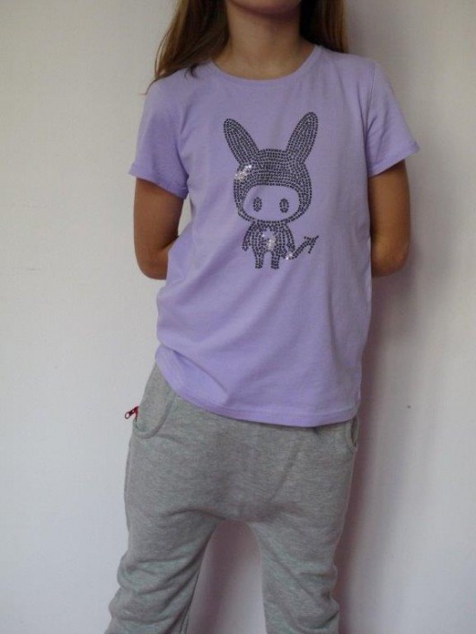 LAVENDER GLAM shortsleeve Zombie Dash