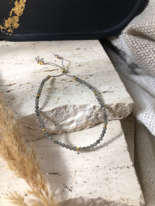 bransoletki z kamieni naturalnych Bransoletka labradoryt