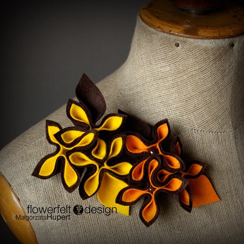 czekolada z pomarańczą i cytryną FlowerFelt Design