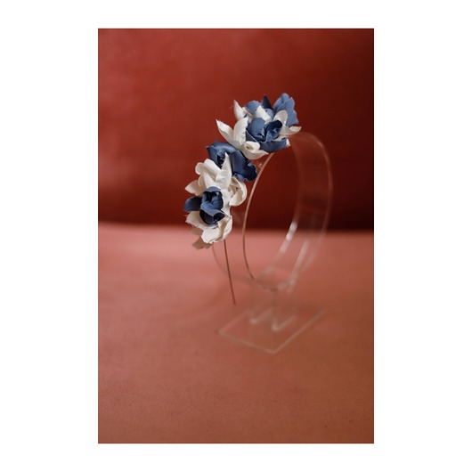 opaski do włosów Opaska  z jedwabiu