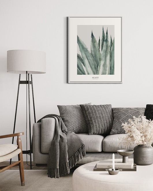 grafiki i ilustracje Agave 50x70 cm