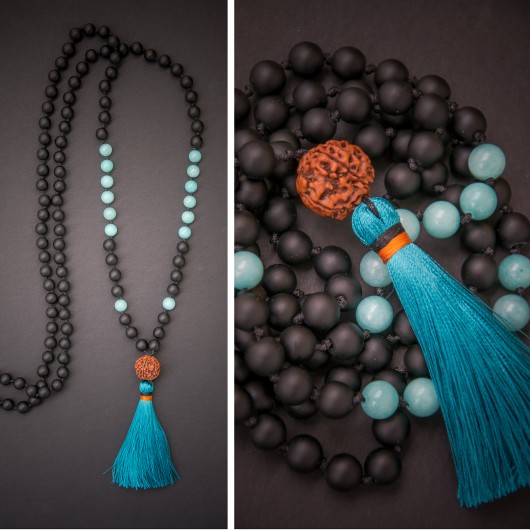 RUDRAKSHA MALA /// naszyjnik NOMAD ACCESSORIES