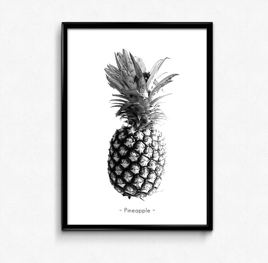 Pineapple plakat 21x30 Bury Lis