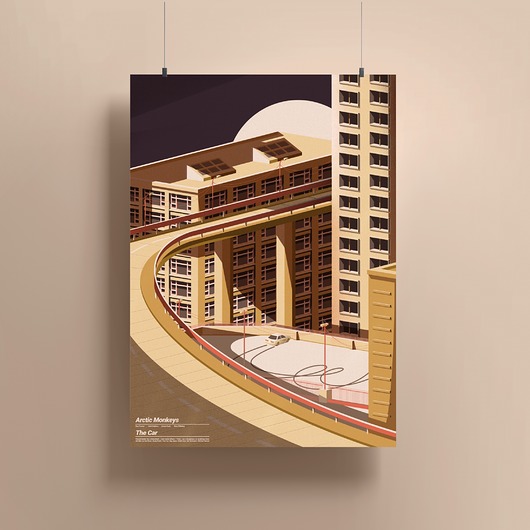 plakaty Plakat Arctic Monkeys - The Car