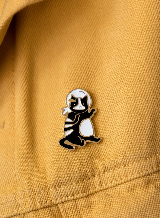 przypinki Pin Kot