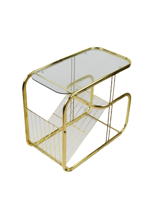 stoliki kawowe Stolik z gazetnikiem, lata 80