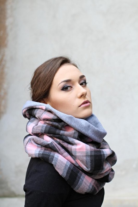 Dresowa tuba z grubą flanelą marszka