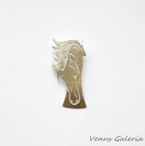  Wisiorek - Konik III biały VENUS GALERIA
