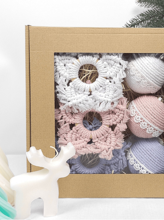 ozdoby choinkowe Bombki na Choinkę Box