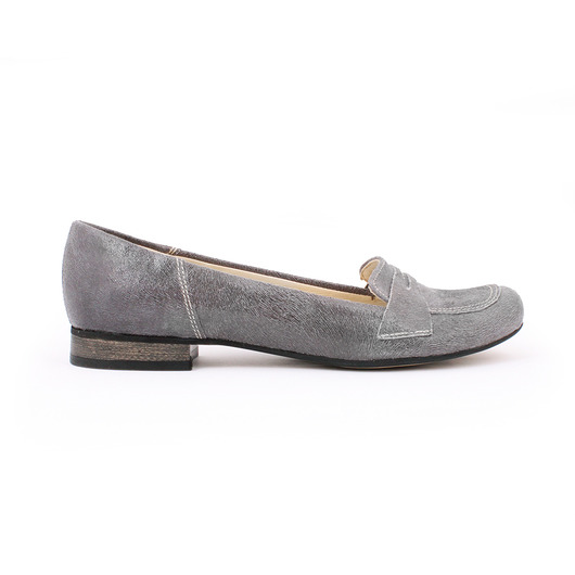 RĘCZNIE ROBIONE BALERINKI ZAPATO 025 SZARY Zapato