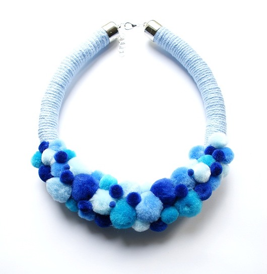 Pompolove blue Republika jewelry