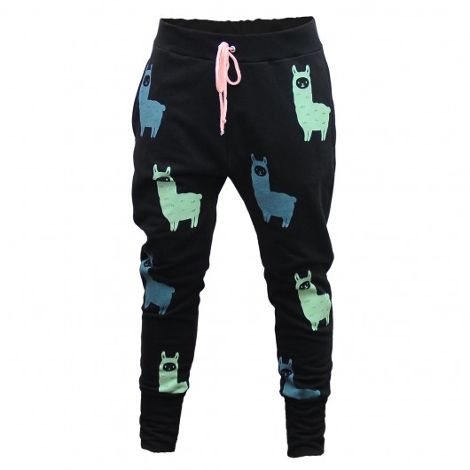 Alpaca Black Pants M/T marshmallow