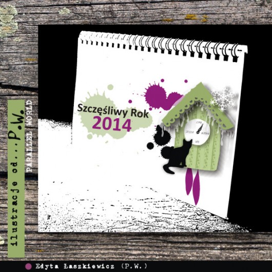 Designerski Kalendarz na Biurko na 2014 rok! Parallel World