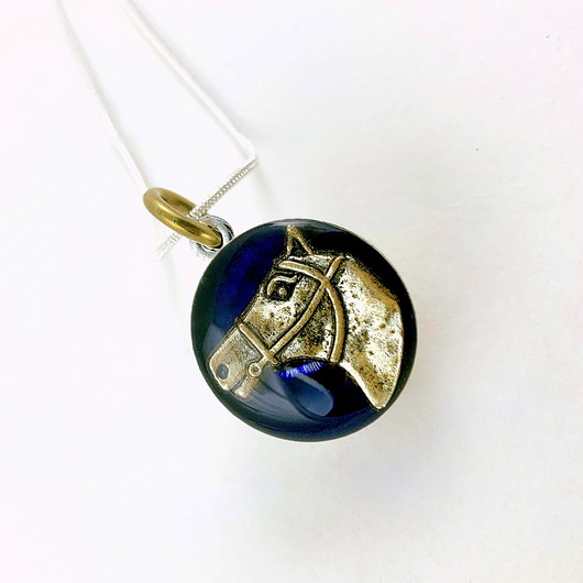 wisiory WISIOREK - KOŃ - posrebrzany