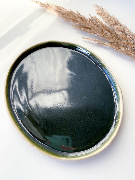 Talerz SEAWEED rękoczyny