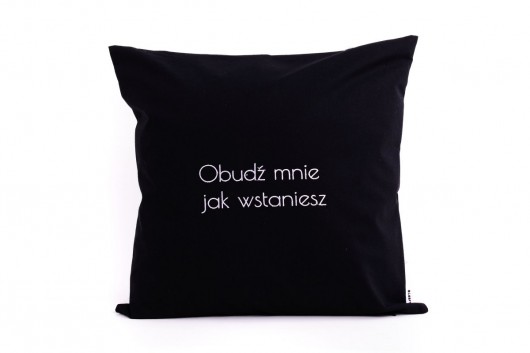 Poduszka OBUDŹ MNIE Majunto