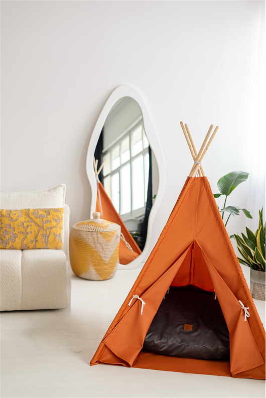 namioty i tipi dla dzieci Namiot TIPI dla dzieci kolor  Orange