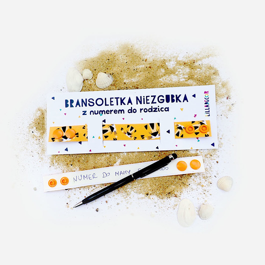 Bransoletka Niezgubka - Tygryski lilladecor