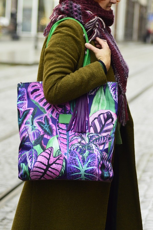 torby na ramię Shopper Liście