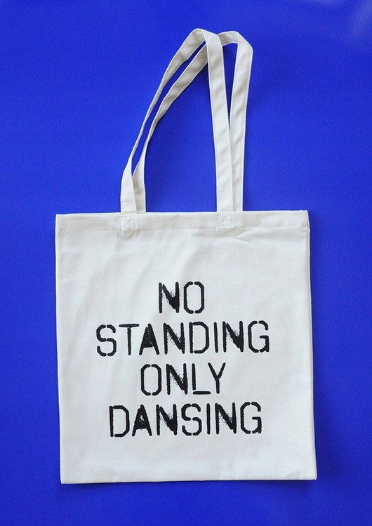 torby na zakupy No standing, only dancing, torba zakupowa