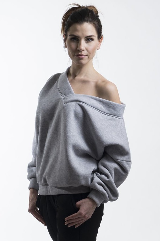 Ciepła Bluza Oversize BASIC. MASHION
