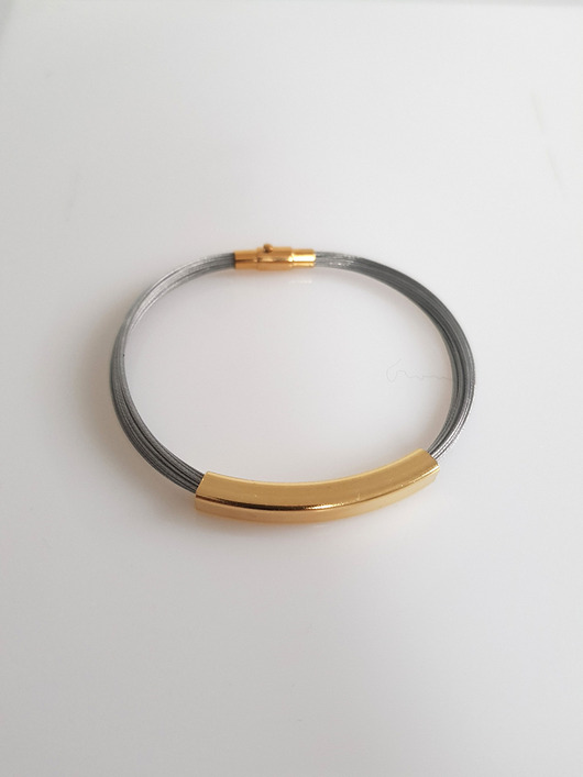 bransoletki złote Bransoletka Simple v gold