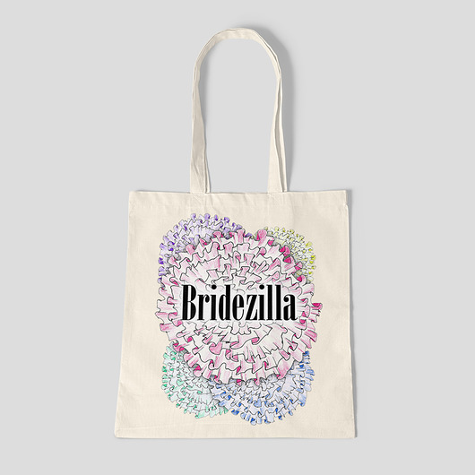 torby na zakupy Bridezilla - torba bawełniana