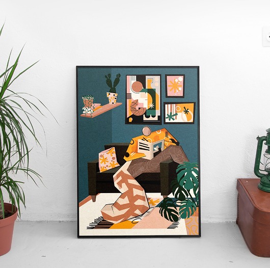 grafiki i ilustracje Kanapa I