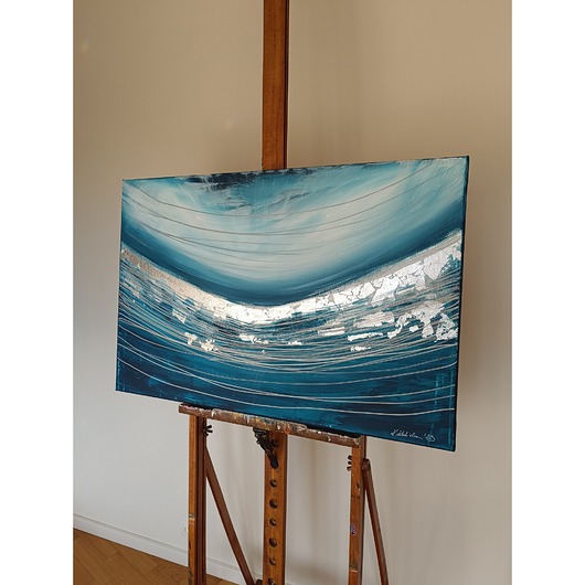obrazy Obraz na zamówienie kupującego - Zakrzywienie czasoprzestrzeni - 60x90 cm