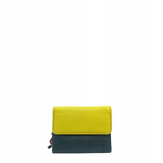 portfele damskie Portfel damski skórzany miejsce na bilon zdjęcie przegródki OLIVKA