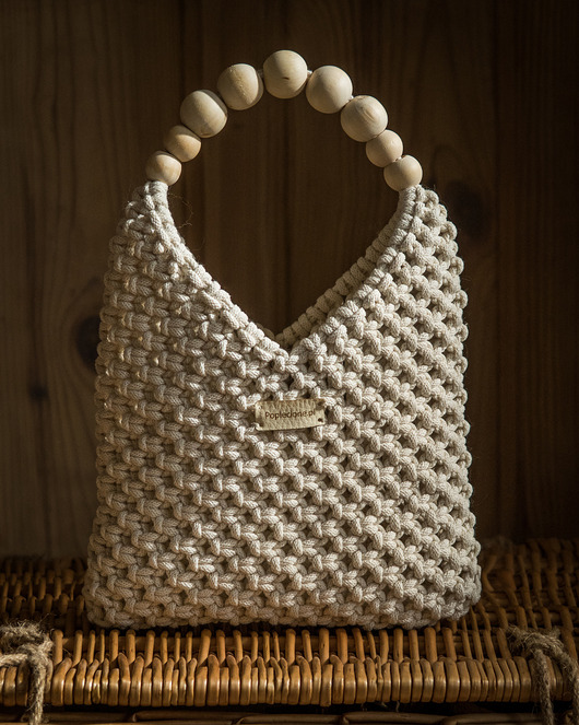 torby na ramię Makramowa torebka Mini Bag - wybierz swój kolor