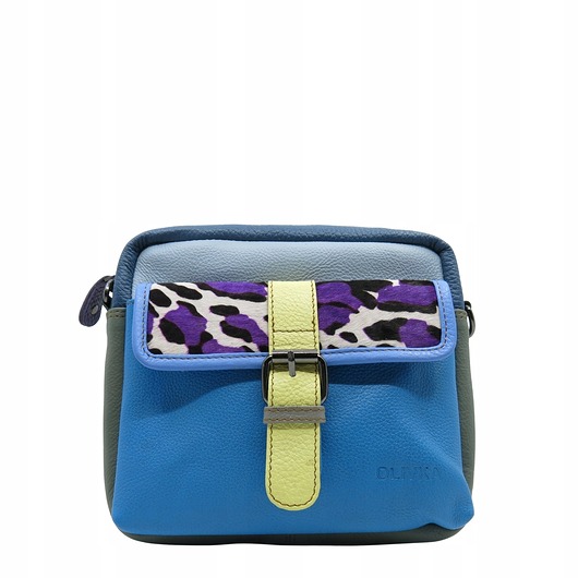 torby na ramię Torebka listonoszka unikatowa skórzana skóra naturalna pojemna OLIVKA