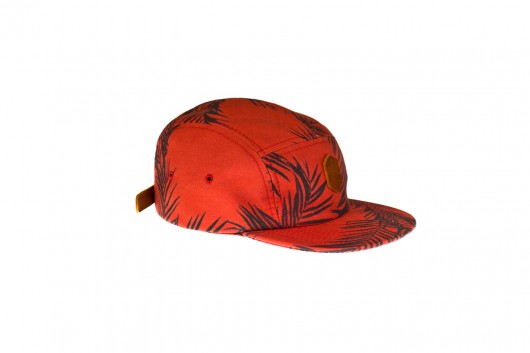 Czapka - 5 Panel - Red Palms Paris Hendzel Handcrafted Goods