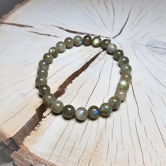 bransoletki z kamieni naturalnych Bransoletka z labradorytu