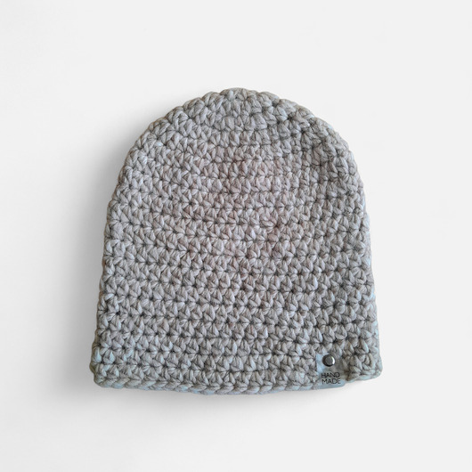 czapki damskie Ciepła czapka z wełny i alpaki- naturalny melanż