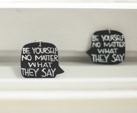 ::kolczyki 3cm - Be yourself anamarko
