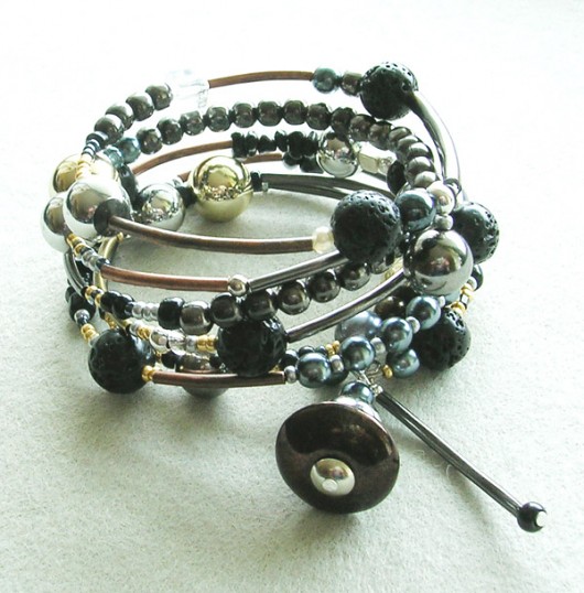 Mixed metals / pamięciowa bransoletka Buy or Die