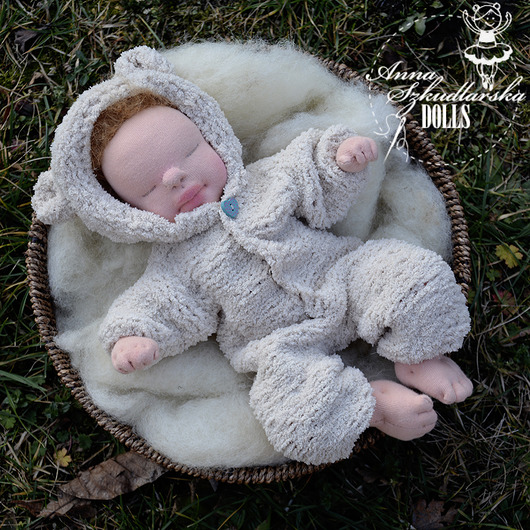 baby4baby - it's a boy Anna Szkudlarska unique dolls