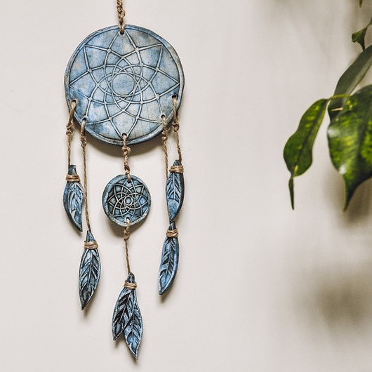 Łapacz Snów Miwok Mini - ArtStyl Boho ArtStyl Pracownia Ceramiki