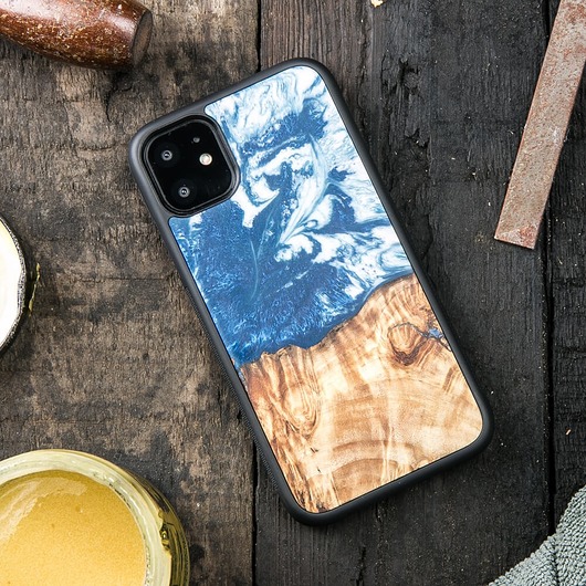 etui na telefon ETUI DREWNIANE UNIQUE 4 ŻYWIOŁY POWIETRZE HUAWEI