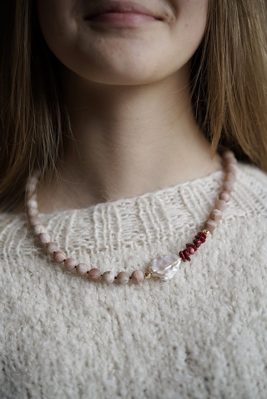 korale Naszyjnik SimplePearl4